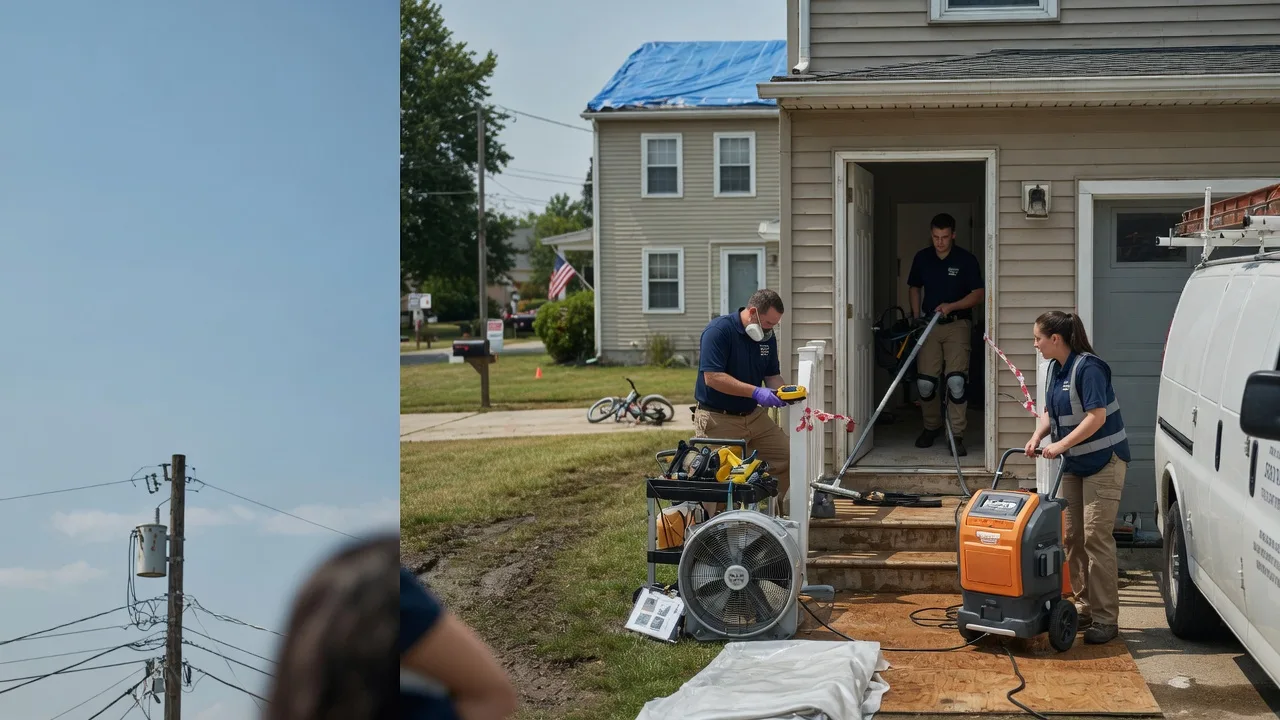 Water Damage Repair in Crooksville, OH near me